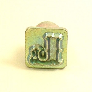 12mm Decorative Letter L Embossing Stamp